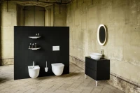 Зеркало Laufen The New Classic 50 белое, с подсветкой