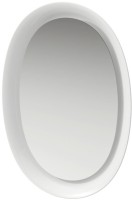 Зеркало Laufen The New Classic 50 белое, с подсветкой