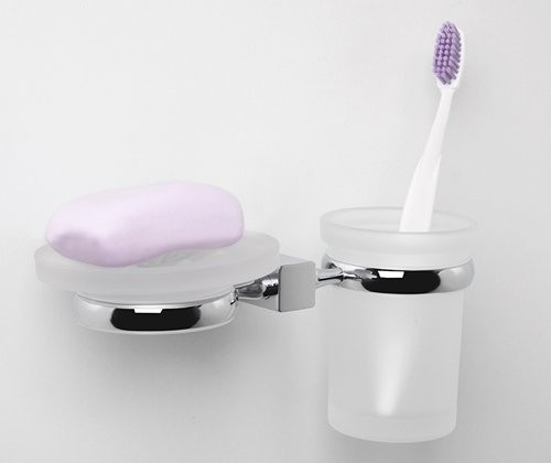 Стакан Wasserkraft Lippe K-6526 с мыльницей
