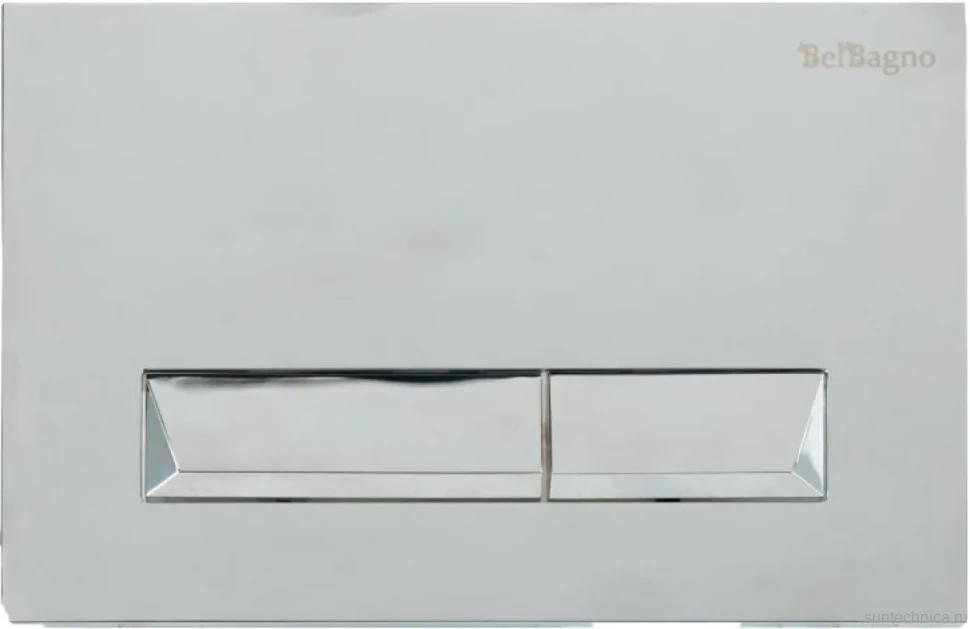 Кнопка смыва BelBagno Marmi BB010-MR-CHROME хром глянцевый