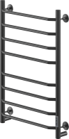 Полотенцесушитель электрический Ника Way 3 80/50, матовый черный RAL9005