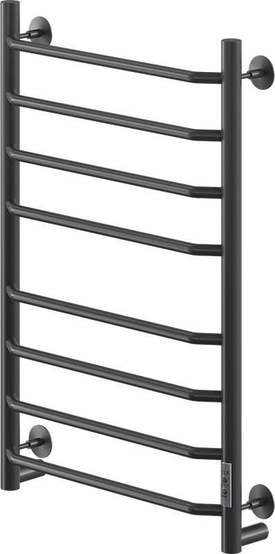 Полотенцесушитель электрический Ника Way 3 80/50, матовый черный RAL9005