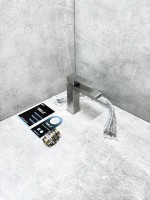 Смеситель для раковины BELZ B10817-1 сатин Смеситель для раковины BELZ B10817-1 сатин