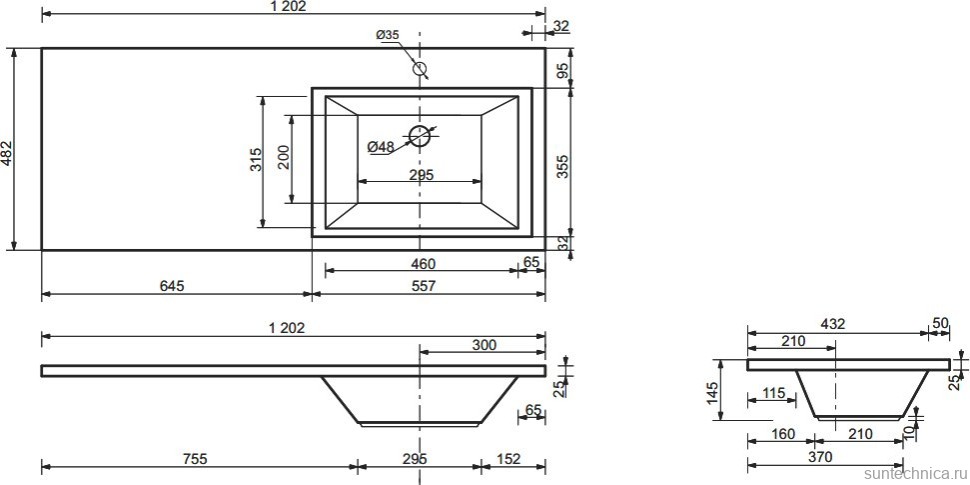 Тумба с раковиной SanStar Толедо 120 R подвесная, под стиральную машину, глянцевая белая, раковина Даллас 120