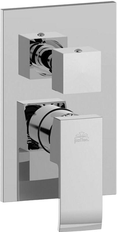 Встраиваемый смеситель для душа и ванны Paffoni Elle EL019CR/M С ВНУТРЕННЕЙ ЧАСТЬЮ, хром