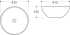 Раковина Art&Max AM-104 белая