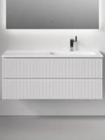 Тумба с раковиной Sancos Snob R 120 R подвесная, bianco