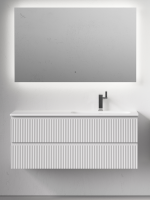 Тумба с раковиной Sancos Snob R 120 R подвесная, bianco