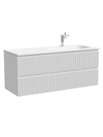 Тумба с раковиной Sancos Snob R 120 R подвесная, bianco