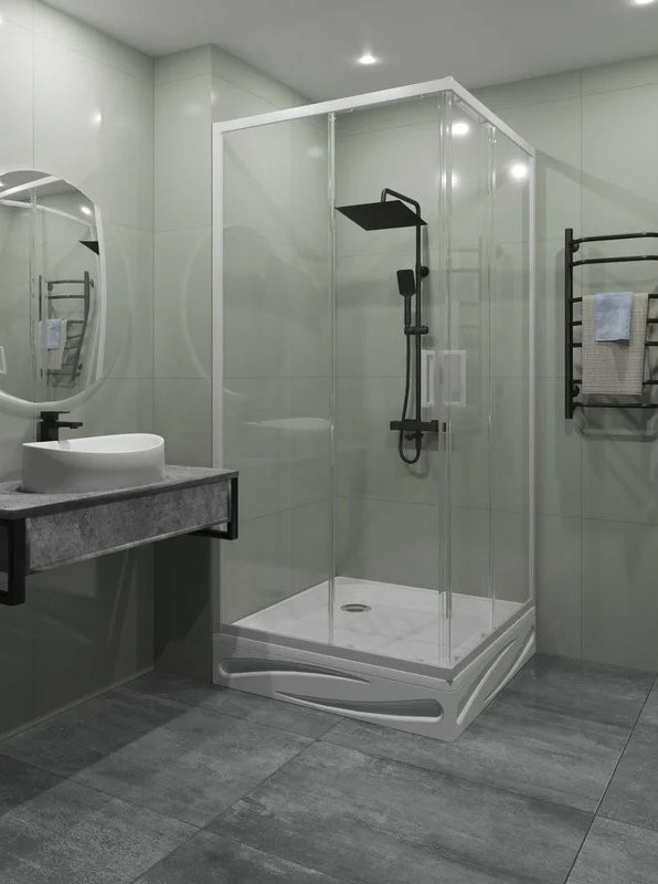 Поддон для душа 1MarKa Freya New 01пфн80пК 80х80