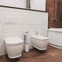 Система инсталляции для унитазов Lavinia Boho RelFix 77020017 4 в 1 с кнопкой смыва, глянцевый белый
