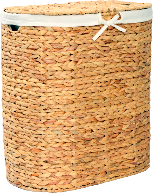 Корзина для белья Wasserkraft Dill WB-610-L светло-коричневая, большая