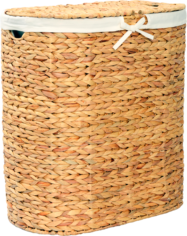 Корзина для белья Wasserkraft Dill WB-610-L светло-коричневая, большая