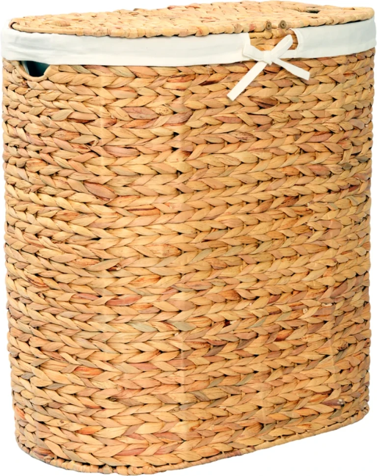Корзина для белья Wasserkraft Dill WB-610-L светло-коричневая, большая
