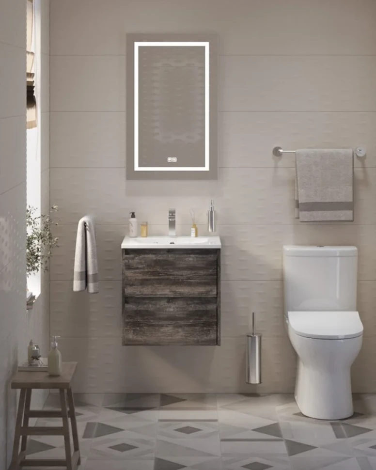 Мебель для ванной комнаты BelBagno Kraft 39 50 pino pasadena, раковина BB-8099-3-50