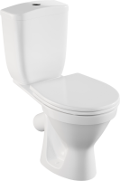 Унитаз-компакт напольный Norm Blanc Duroplast 9837B099-7202 с микролифтом