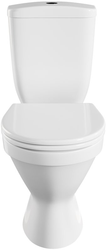 Унитаз-компакт напольный Norm Blanc Duroplast 9837B099-7202 с микролифтом