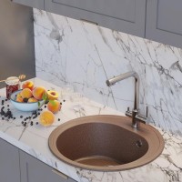 Мойка кухонная Mixline ML-GM11 терракотовая