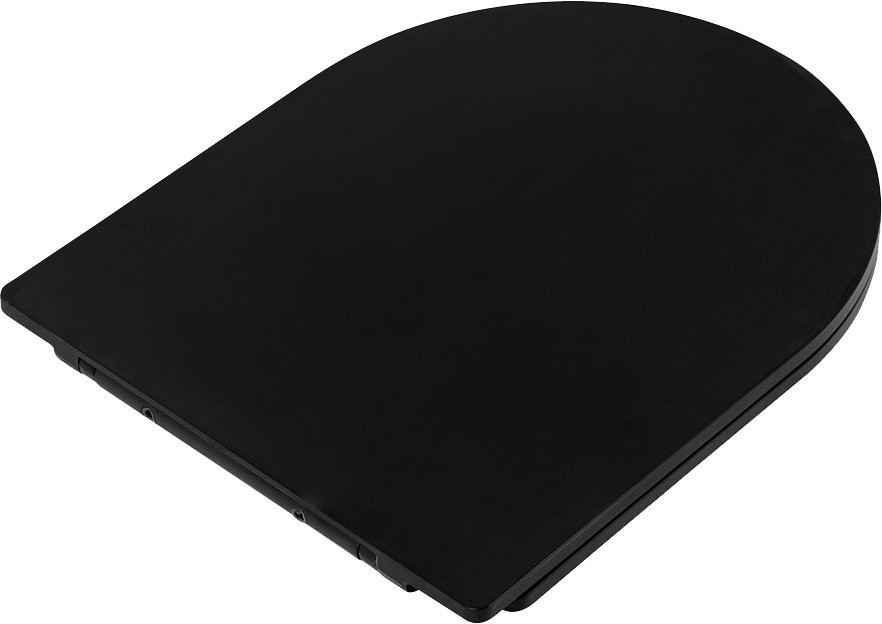 Унитаз подвесной BelBagno Colorato BB062CHR-MB безободковый, с микролифтом, матовый черный