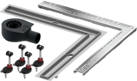 Душевой трап (лоток) TECE Drainline TECEdrainline 6 112 00 угловой 120х120 см комплект