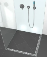 Душевой трап (лоток) TECE Drainline TECEdrainline 6 112 00 угловой 120х120 см комплект Душевой трап (лоток) TECE Drainline TECEdrainline 6 112 00 угловой 120х120 см комплект
