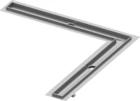 Душевой трап (лоток) TECE Drainline TECEdrainline 6 112 00 угловой 120х120 см комплект Душевой трап (лоток) TECE Drainline TECEdrainline 6 112 00 угловой 120х120 см комплект