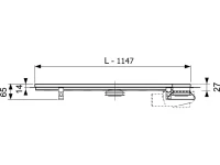 Душевой трап (лоток) TECE Drainline TECEdrainline 6 112 00 угловой 120х120 см комплект Душевой трап (лоток) TECE Drainline TECEdrainline 6 112 00 угловой 120х120 см комплект