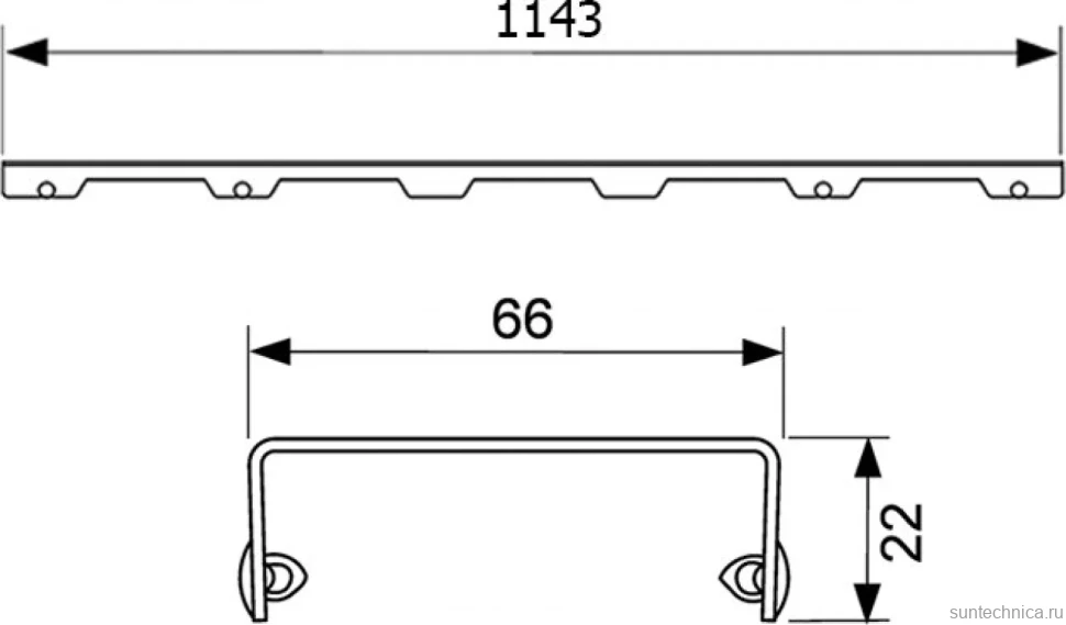 Душевой трап (лоток) TECE Drainline TECEdrainline 6 112 00 угловой 120х120 см комплект
