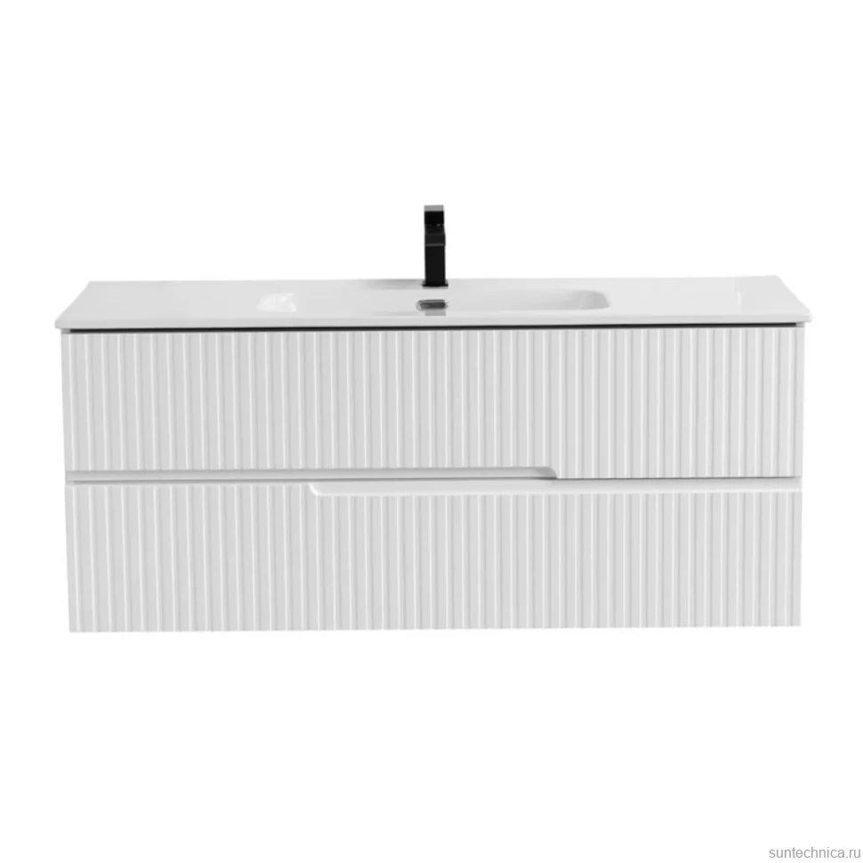 Мебель для ванной комнаты Cezares Duet 120 bianco lucido, раковина Cezares CZR-8095-120