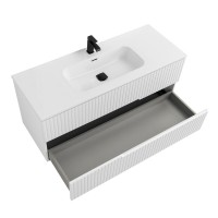 Мебель для ванной комнаты Cezares Duet 120 bianco lucido, раковина Cezares CZR-8095-120