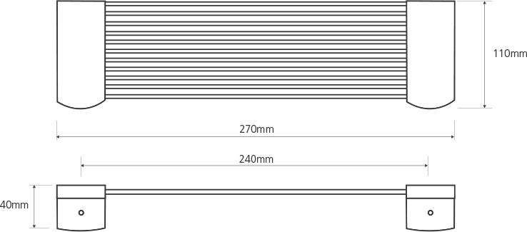 Полка Bemeta Cytro 146102275 brush