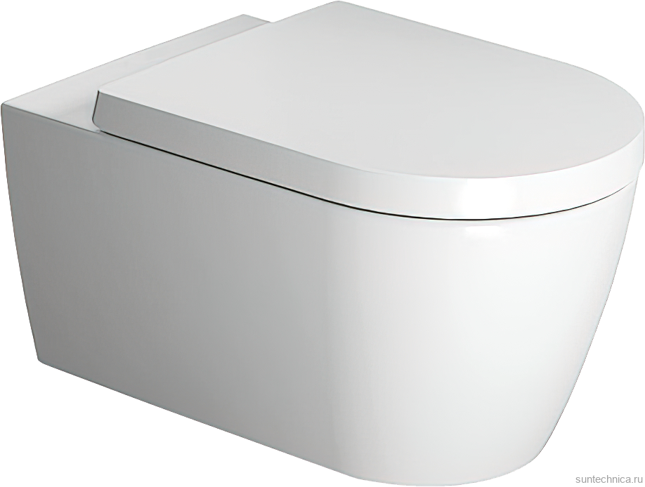Унитаз подвесной Duravit ME by Starck 45290900A1 с микролифтом