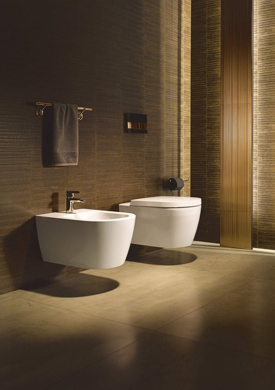 Унитаз подвесной Duravit ME by Starck 45290900A1 с микролифтом