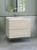 Тумба с раковиной Caprigo Wales 80 беж лайт