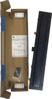 Душевой трап (лоток) Veconi Harmony B 650 черный матовый Душевой трап (лоток) Veconi Harmony B 650 черный матовый