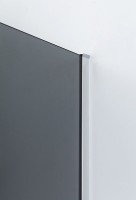 Душевой уголок Cezares Slider A 2 80/90 Grigio Cr профиль хром, стекло серое