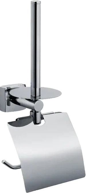 Держатель туалетной бумаги Fixsen Kvadro FX-61310E с деражателем для запасного рулона