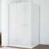 Душевой уголок Vegas Glass AFP-Fis 120*80 07 10 L профиль матовый хром, стекло сатин