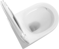 Унитаз подвесной Art&Max Parma AM2381CHRV/SC безободковый, с микролифтом, с вихревым смывом