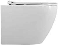 Унитаз подвесной Art&Max Parma AM2381CHRV/SC безободковый, с микролифтом, с вихревым смывом