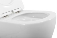 Унитаз подвесной Art&Max Parma AM2381CHRV/SC безободковый, с микролифтом, с вихревым смывом