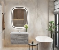 Тумба под раковину Cezares Molveno 80 legno grigio