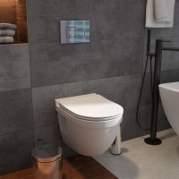 Унитаз подвесной Teymi Vitra Pro T40806 с микрофлитом, безободковый, белый