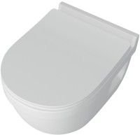 Унитаз подвесной Teymi Vitra Pro T40806 с микрофлитом, безободковый, белый