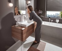 Смеситель для раковины Hansgrohe Vivenis 75032700 матовый белый