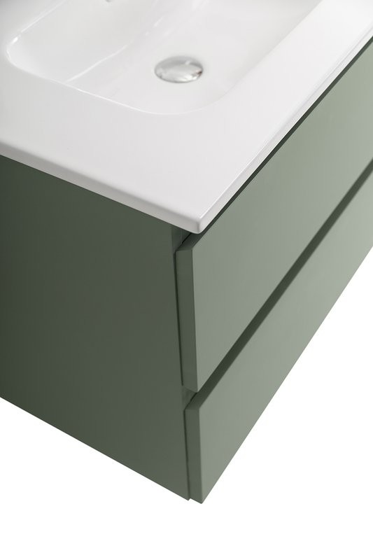 Мебель для ванной комнаты BelBagno Kraft 39 70 подвесная, матовая еловая, раковина bb700/390etl