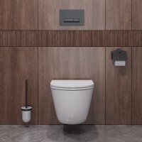 Унитаз подвесной Cezares Relax CZR-38088-49-TH-TOR/SC безободковый, белый