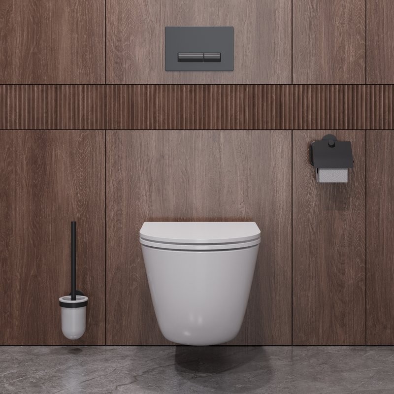 Унитаз подвесной Cezares Relax CZR-38088-49-TH-TOR/SC безободковый, белый