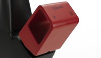 Смеситель для кухни Lemark Soul LM6008BR черный, красный