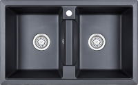 Мойка кухонная Granula 8101, шварц